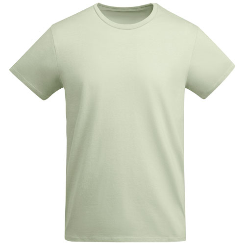 T-shirt homme promotionnel coton bio 175g Breda Roly Vert brume